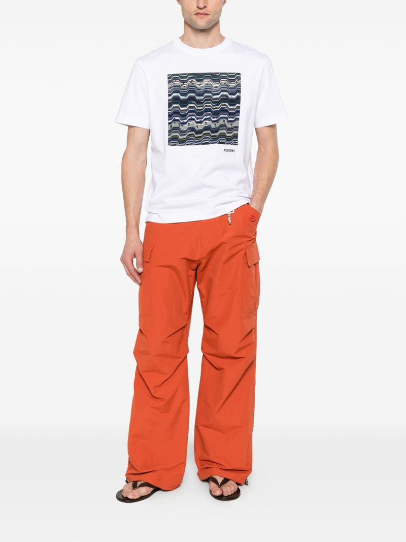 Missoni zigzag-print T-shirt outlook