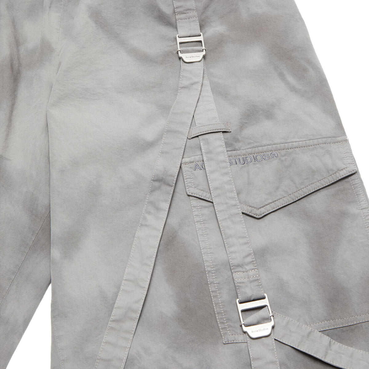 CARGO TROUSERS (MID GREY) - 2