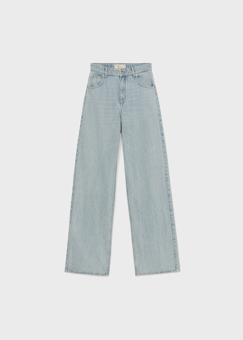 BOY FIT JEANS 에 STONE-WASHED DENIM 1