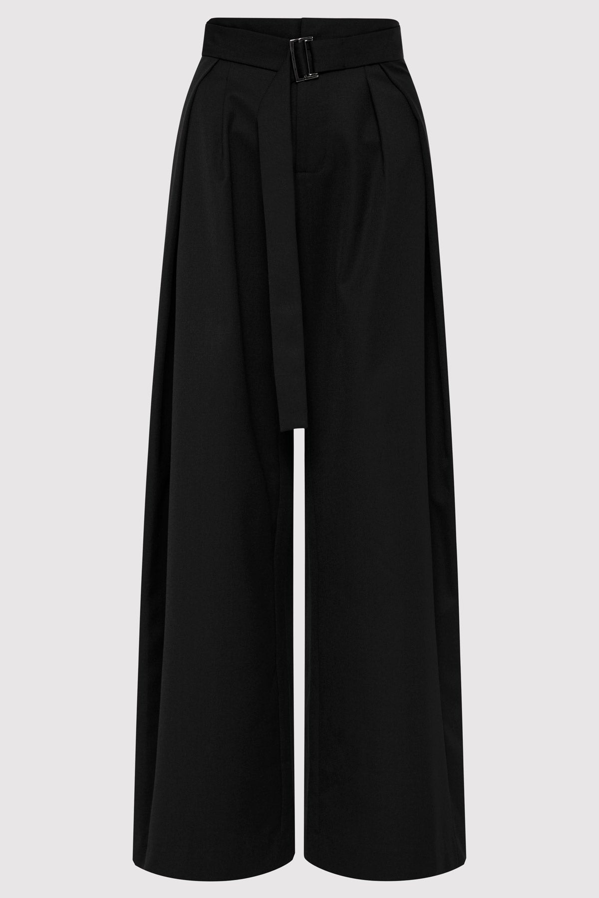 Fold Trousers - Black - 1