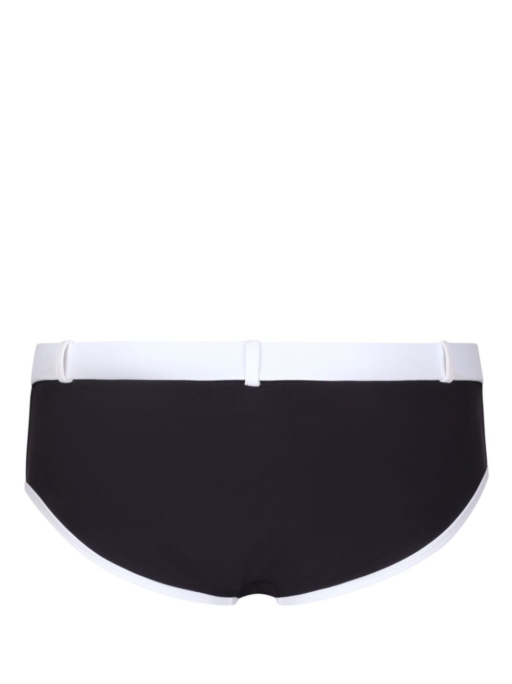 David logo-buckle swimming trunks - 2