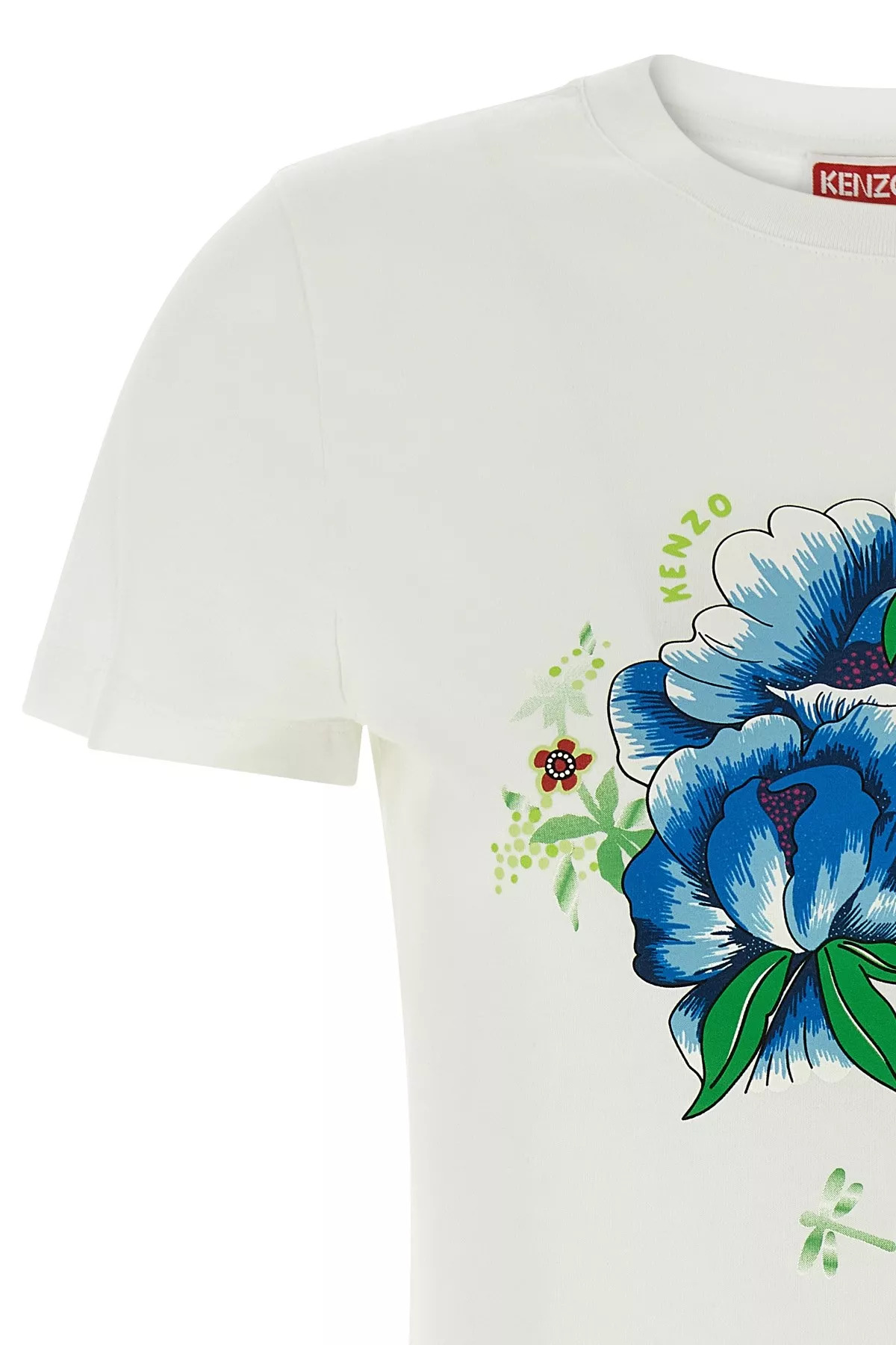 'Kenzo Peonies' T-shirt - 4