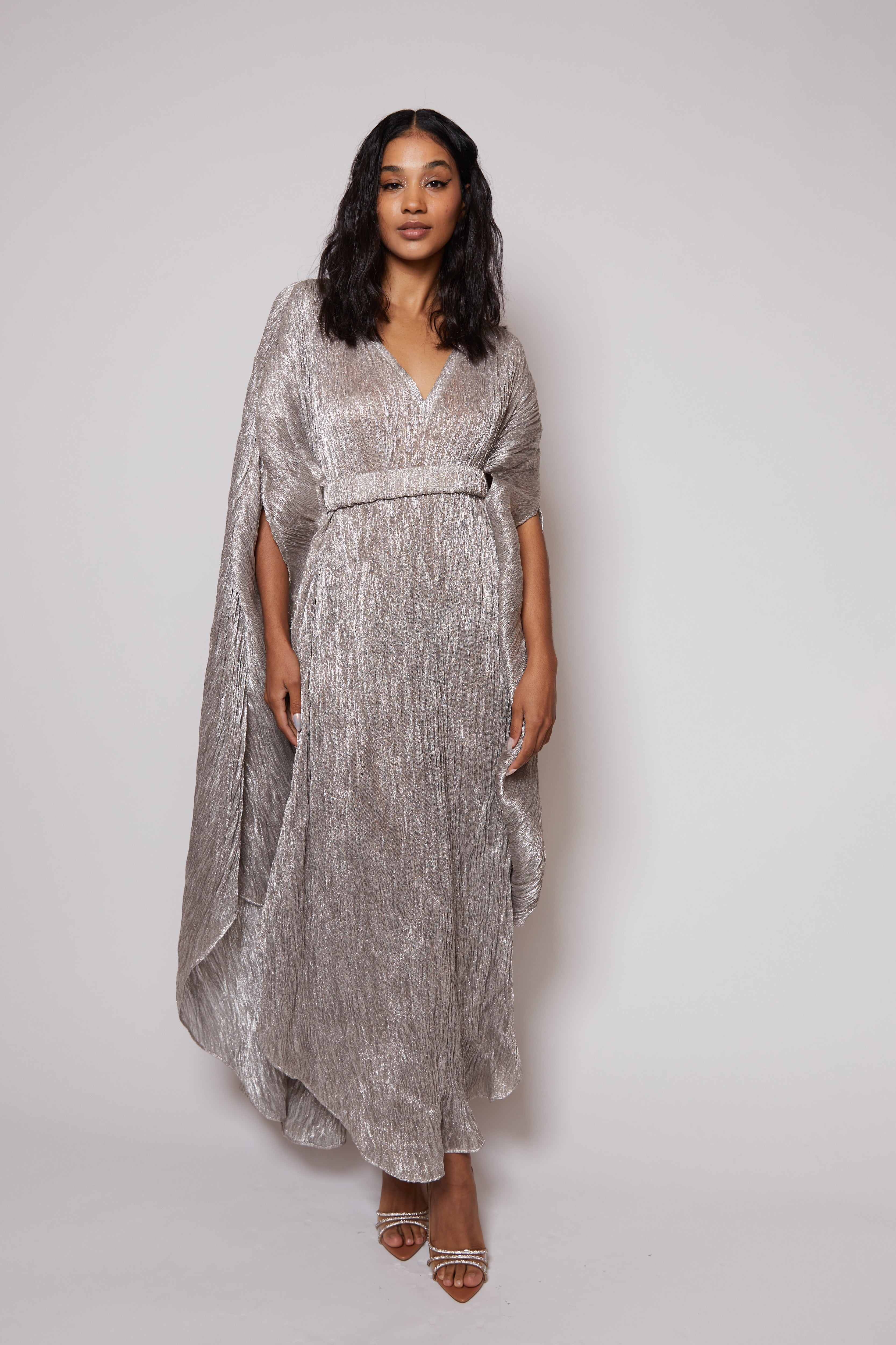 Look Thirteen: Metallic Kaftan - 2