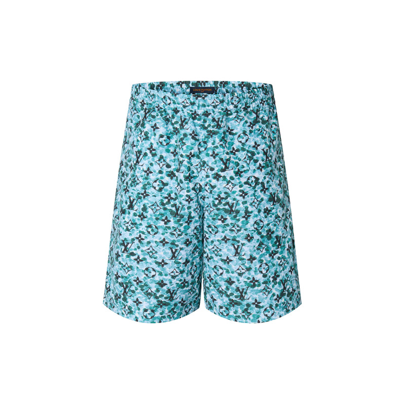 Printed Nylon Swim Shorts 1
