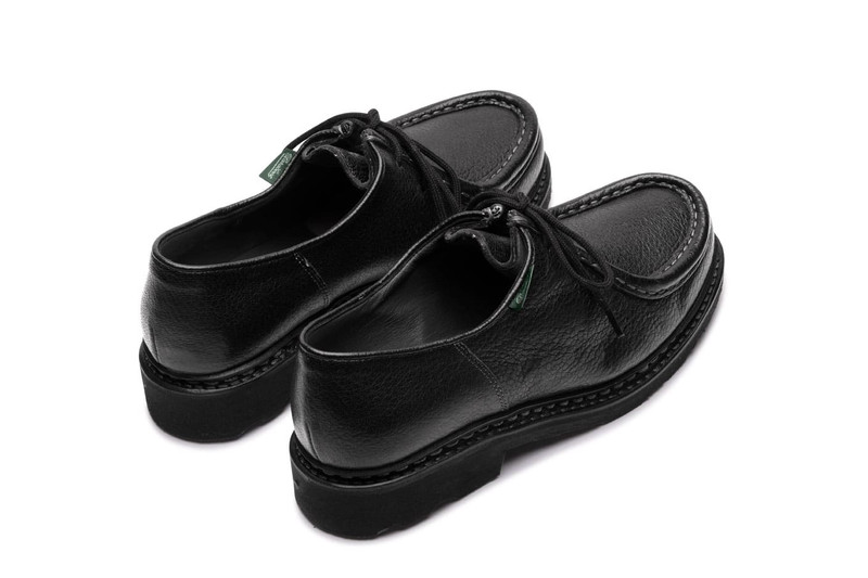 Paraboot Michael Black Cerf - Rubber Sole outlook
