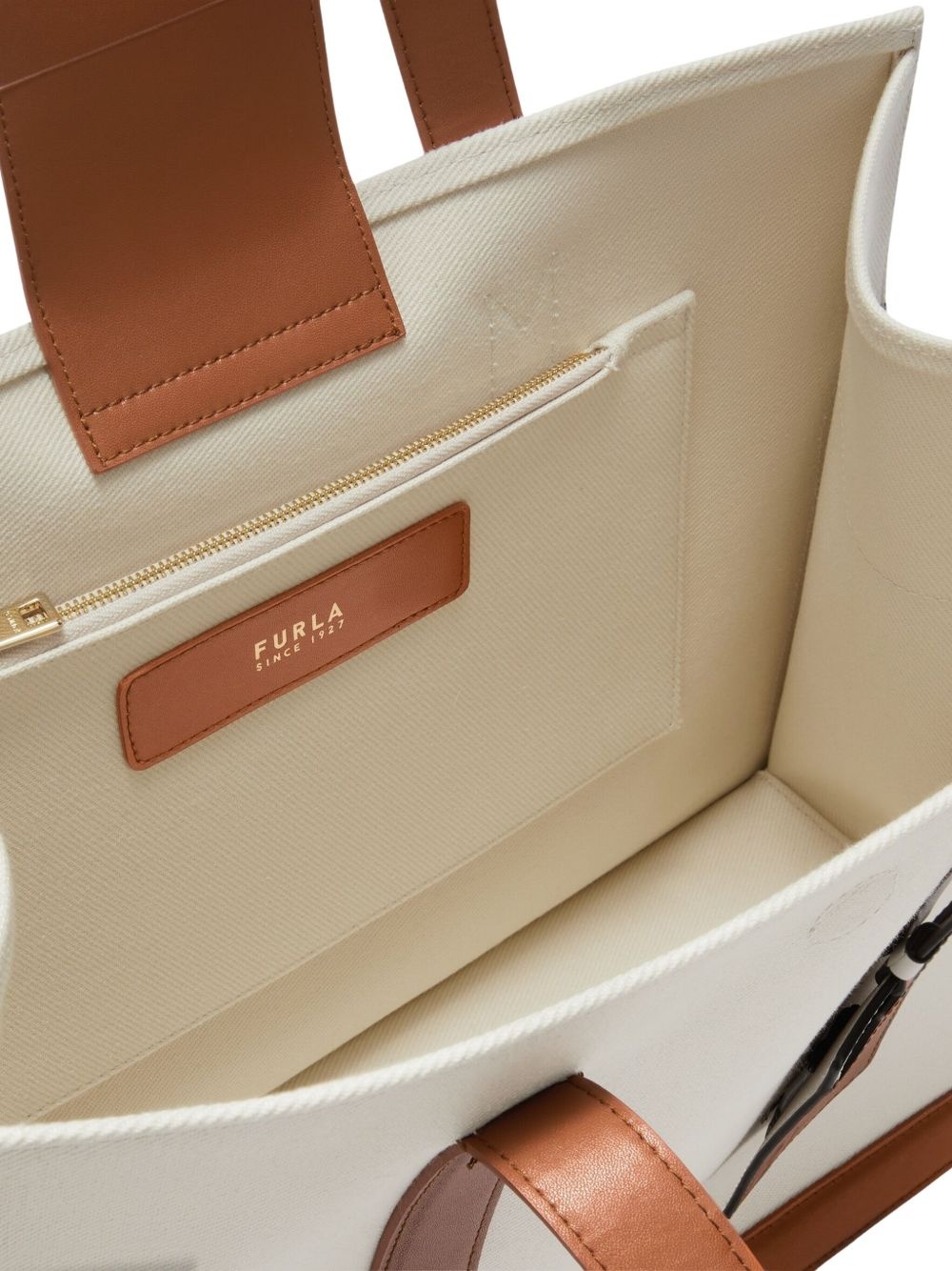 leather tote bag - 3