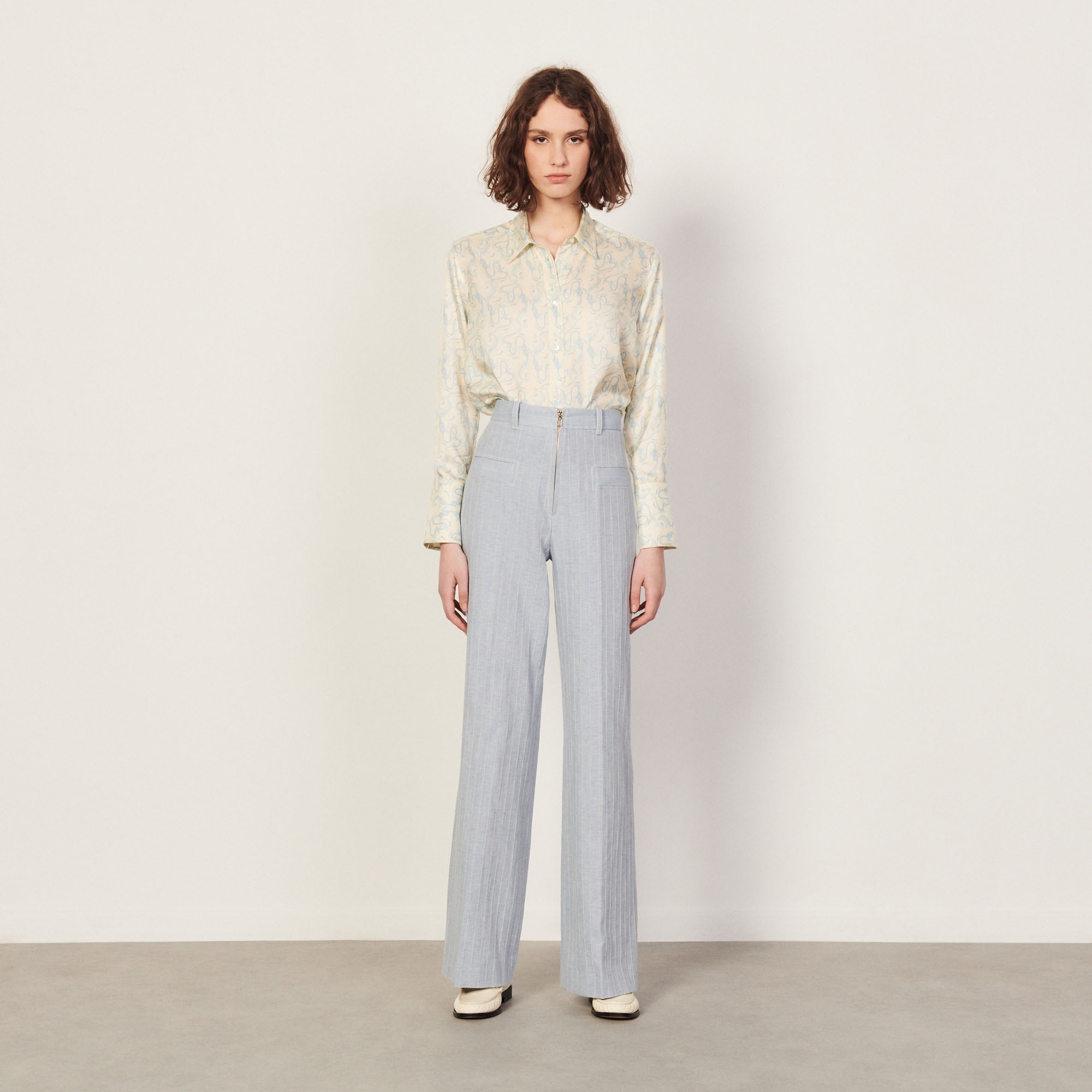 Pinstripe trousers - 6