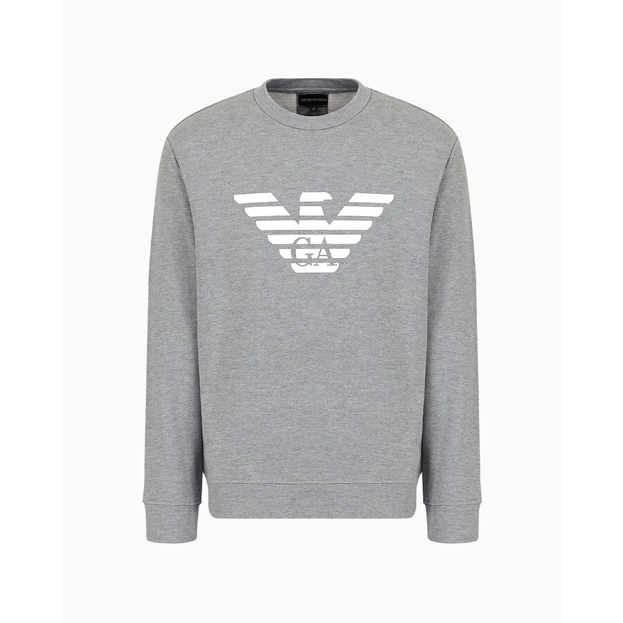 Emporio Armani Modal-Blend Sweatshirt With Logo Print - 1