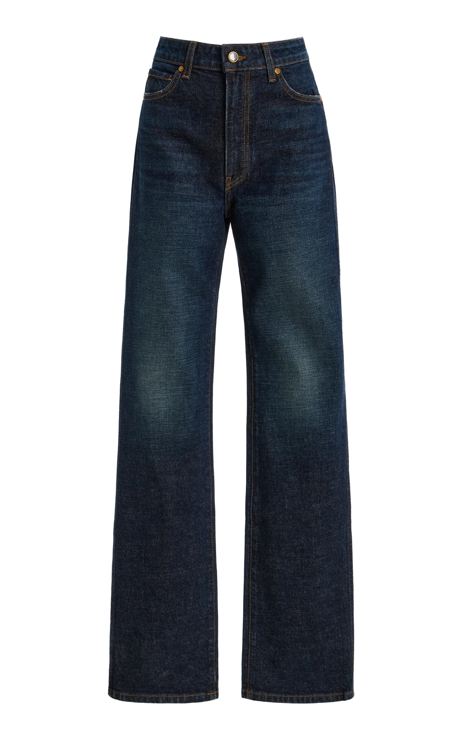 Danielle Stretch High-Rise Stovepipe Jeans medium wash - 1