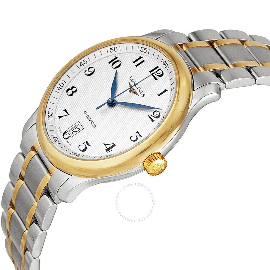 Longines Master Collection White Dial Steel and 18kt Yellow Gold Men's Watch L26285787 - 2