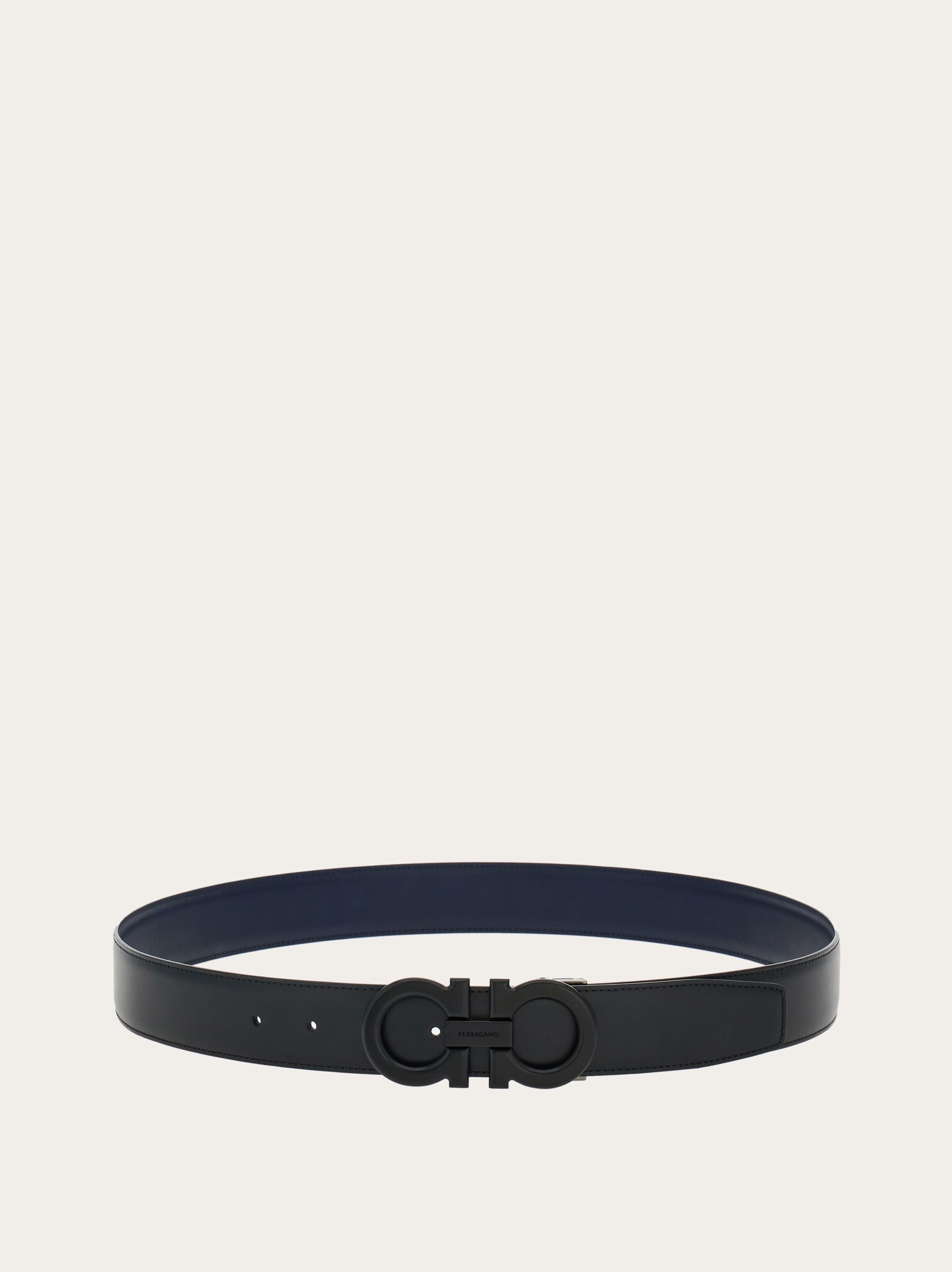 Reversible and adjustable Gancini belt - 3