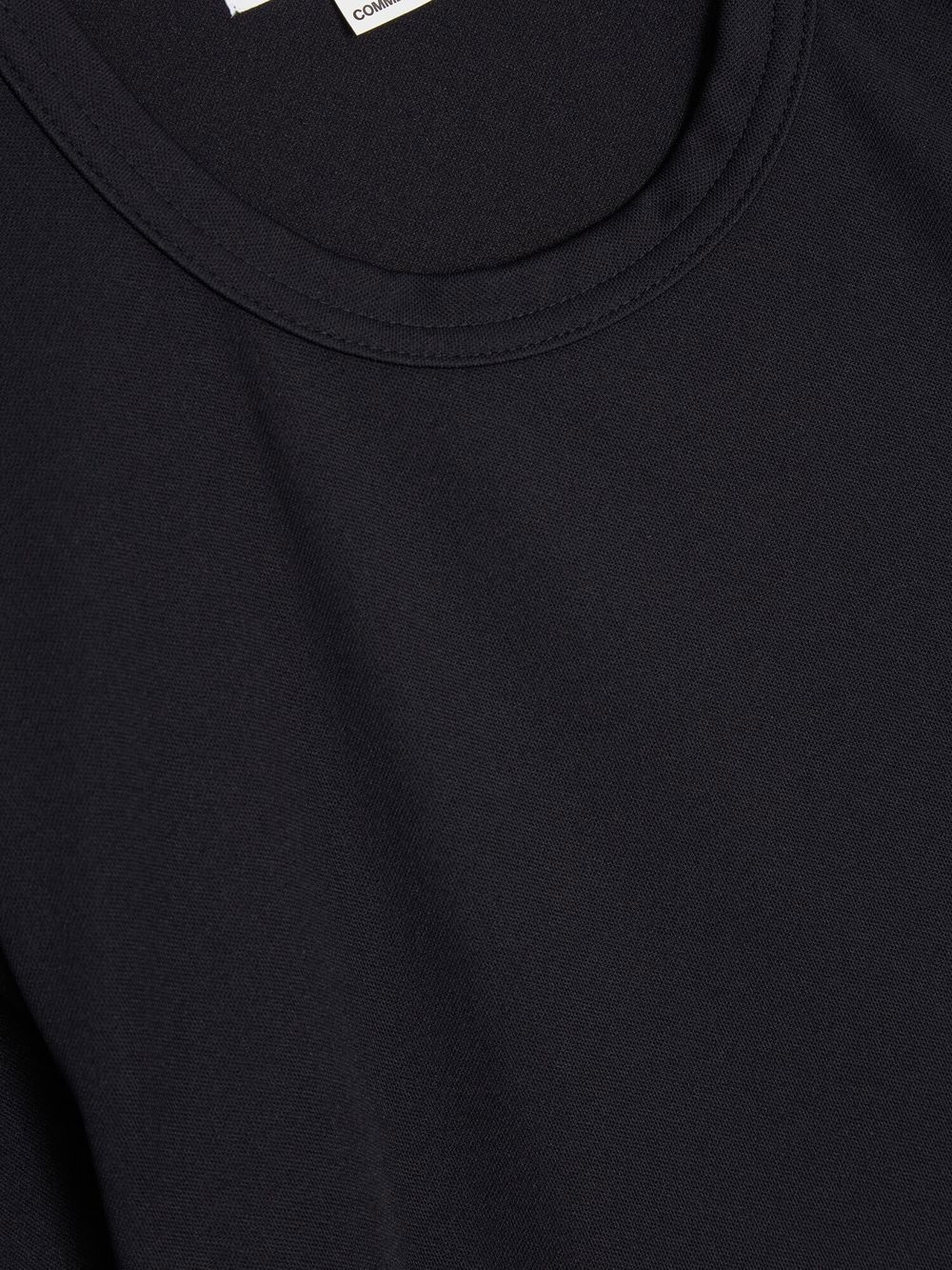 Raschel lace-panel detail T-shirt - 4