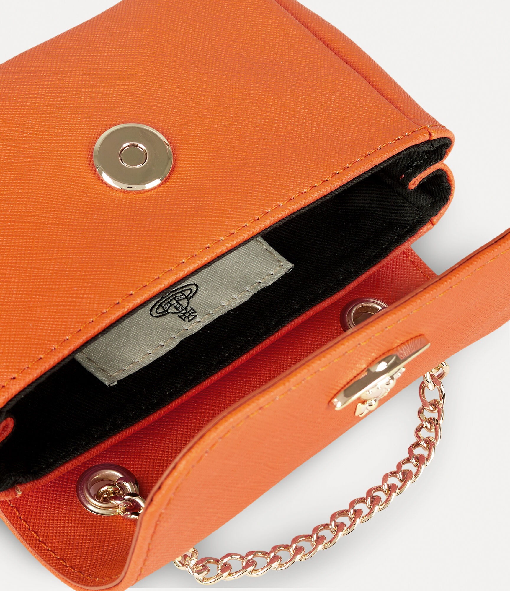 SAFFIANO SMALL PURSE WITH CHAIN - 3