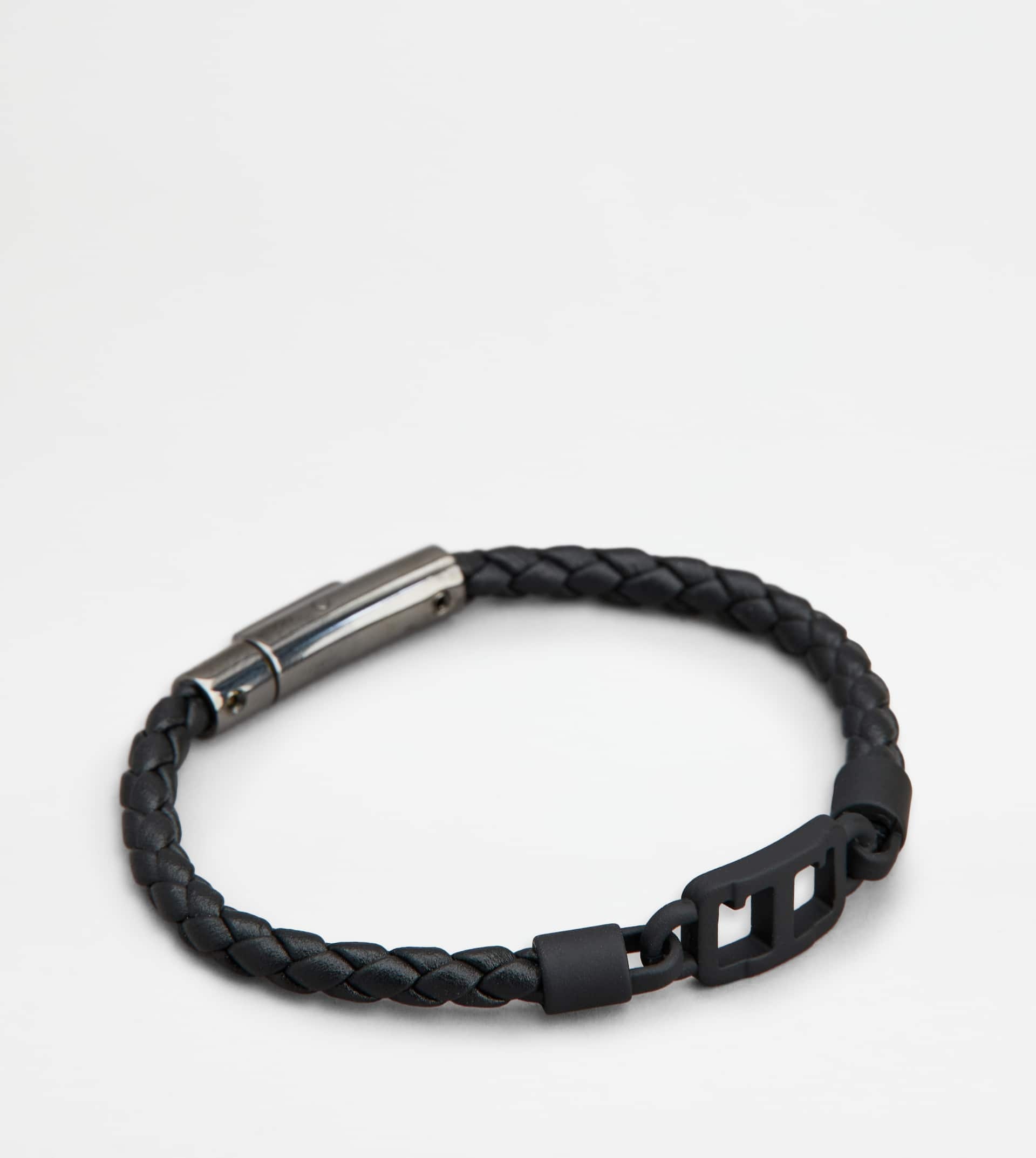 BRACELET IN LEATHER - BLACK - 2