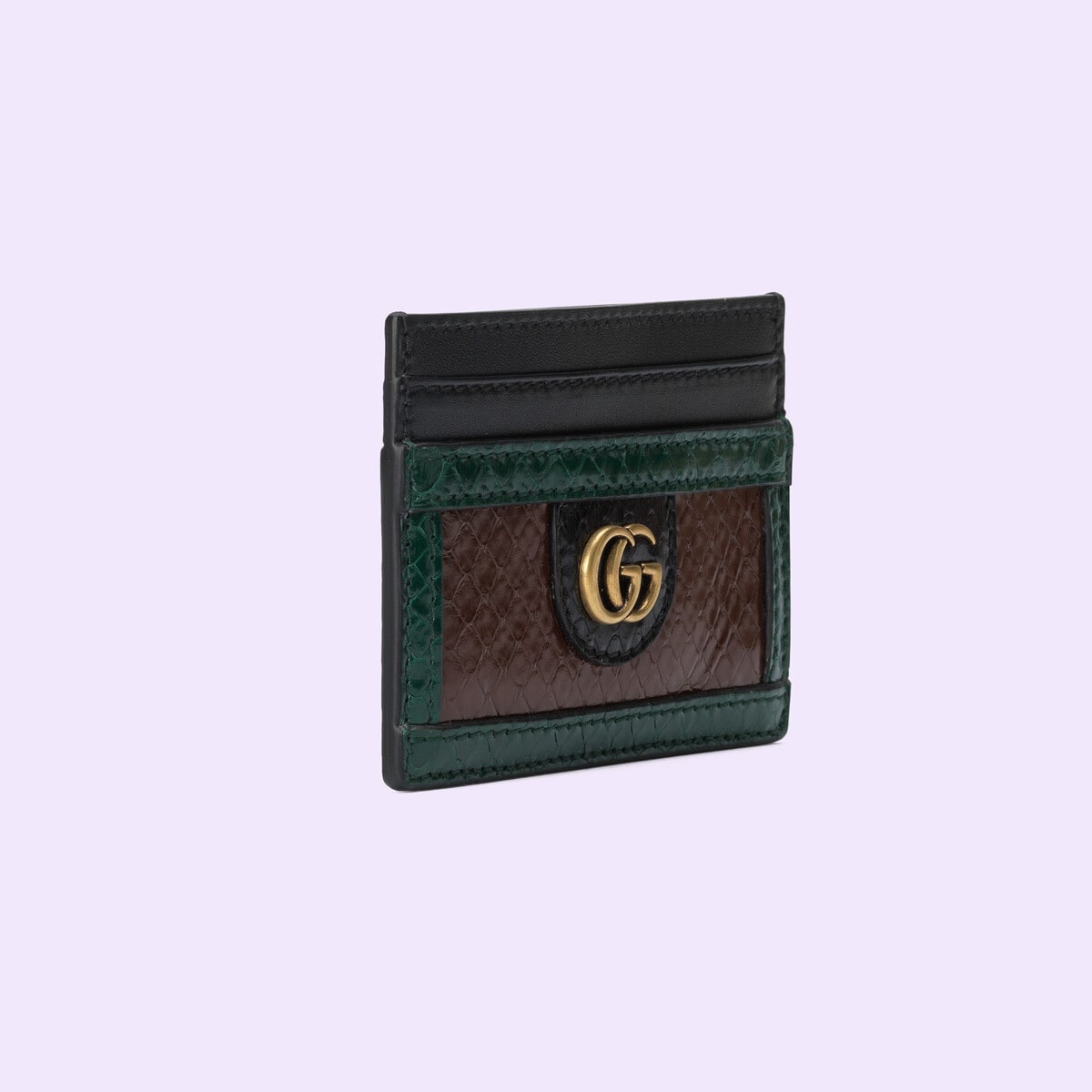 Gucci Nojum python card holder - 4