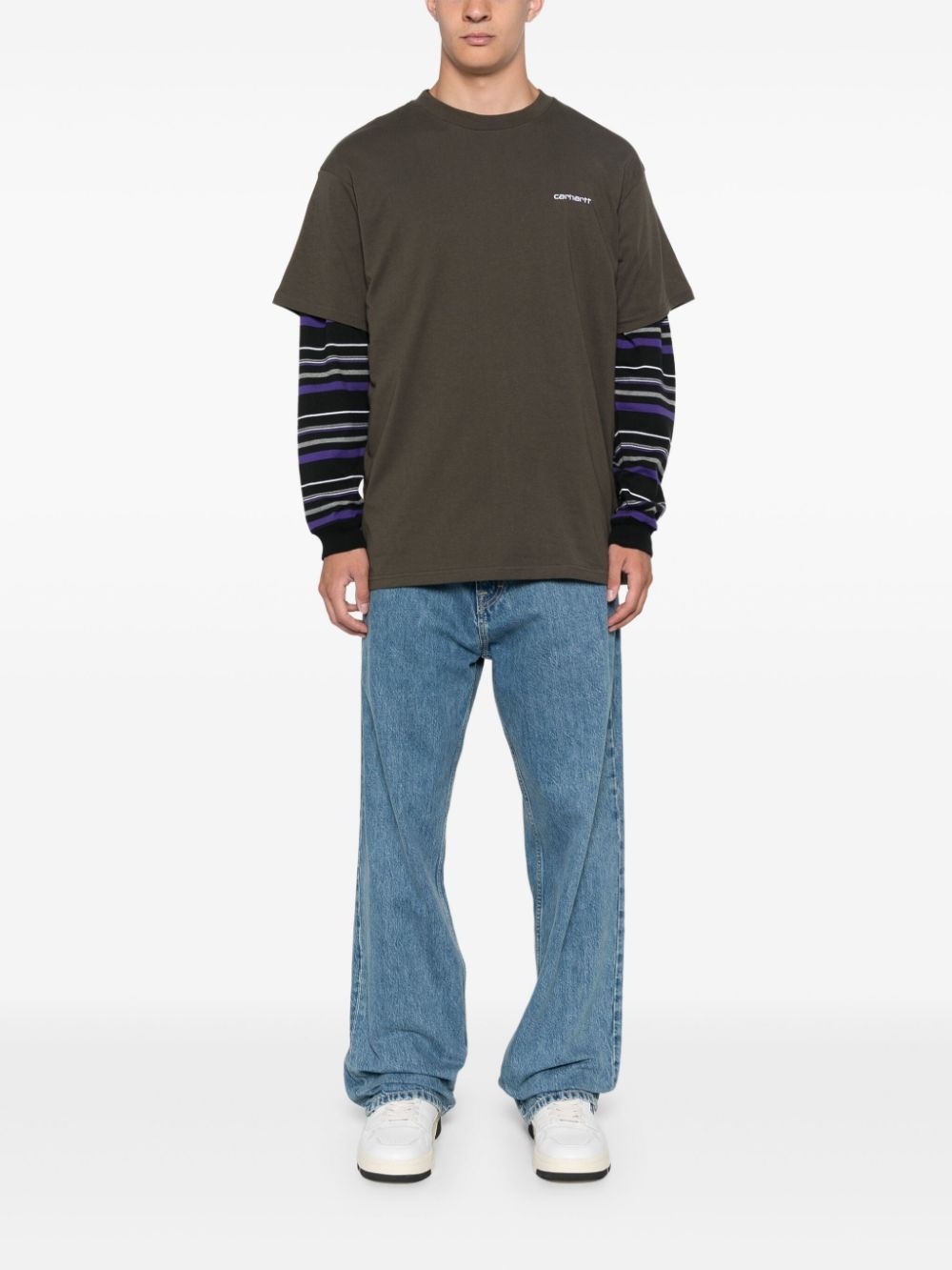 Script Embroidery T-shirt - 2