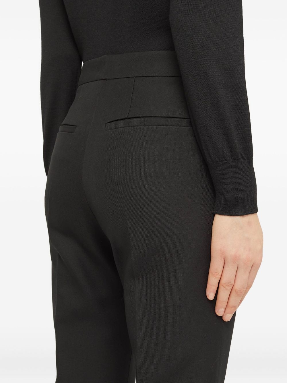 cotton cropped trousers - 4