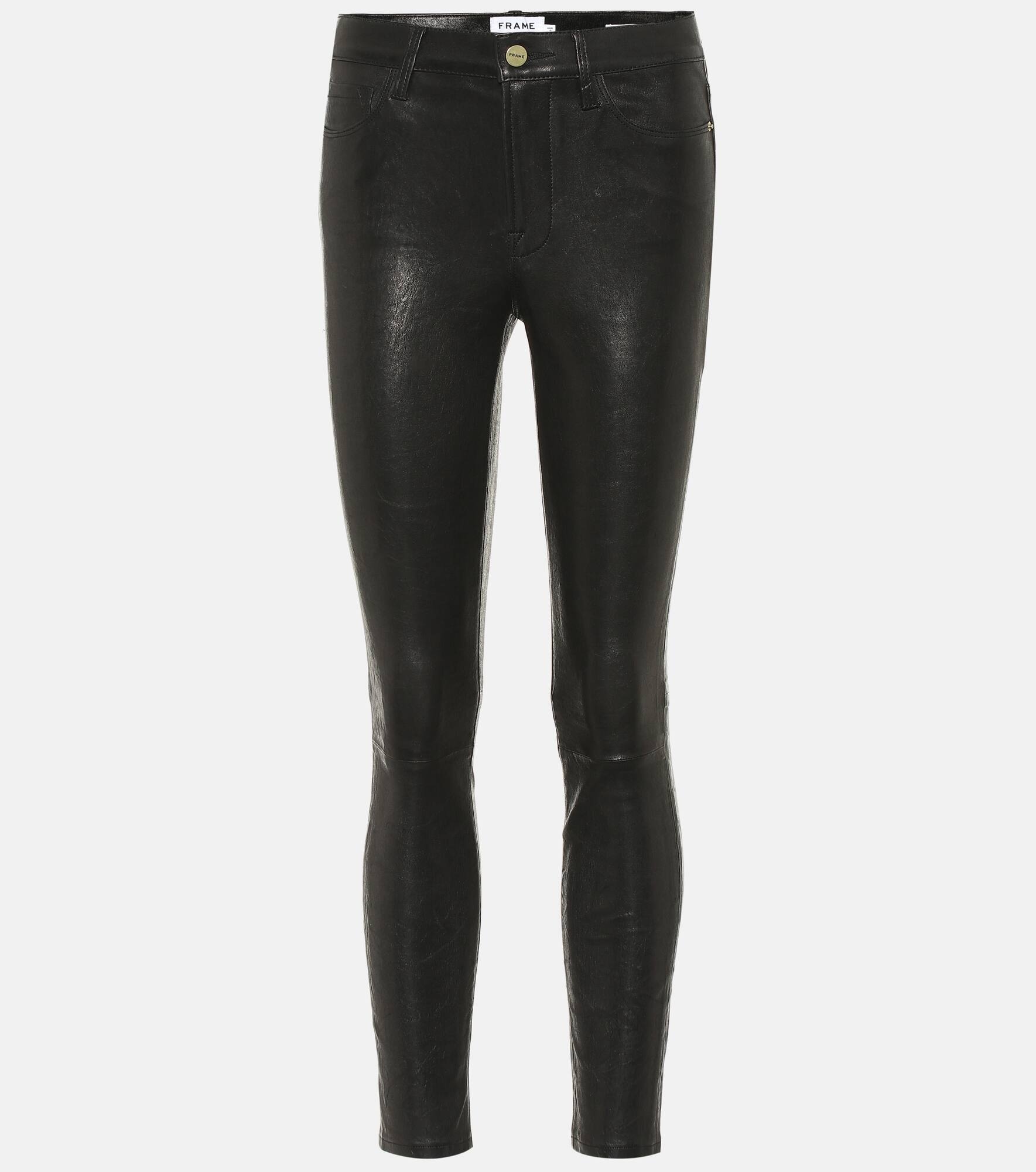 Le High Skinny leather pants - 1