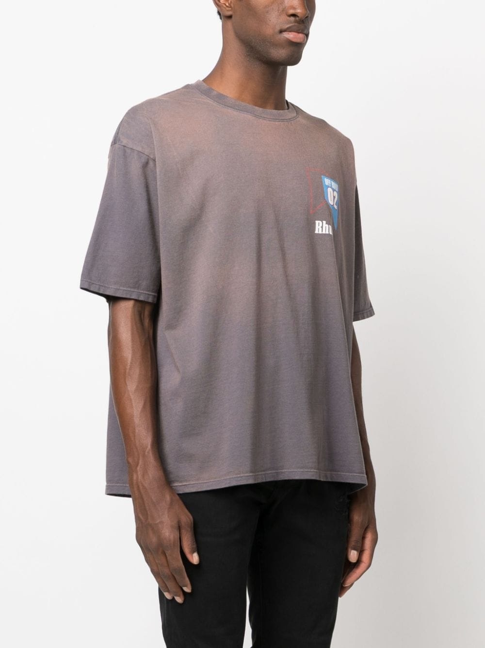 O2 Off-Road print cotton T-shirt - 4