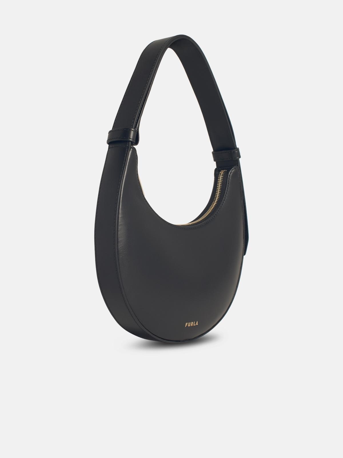 'DELIZIA' MINI BAG IN BLACK LEATHER - 2
