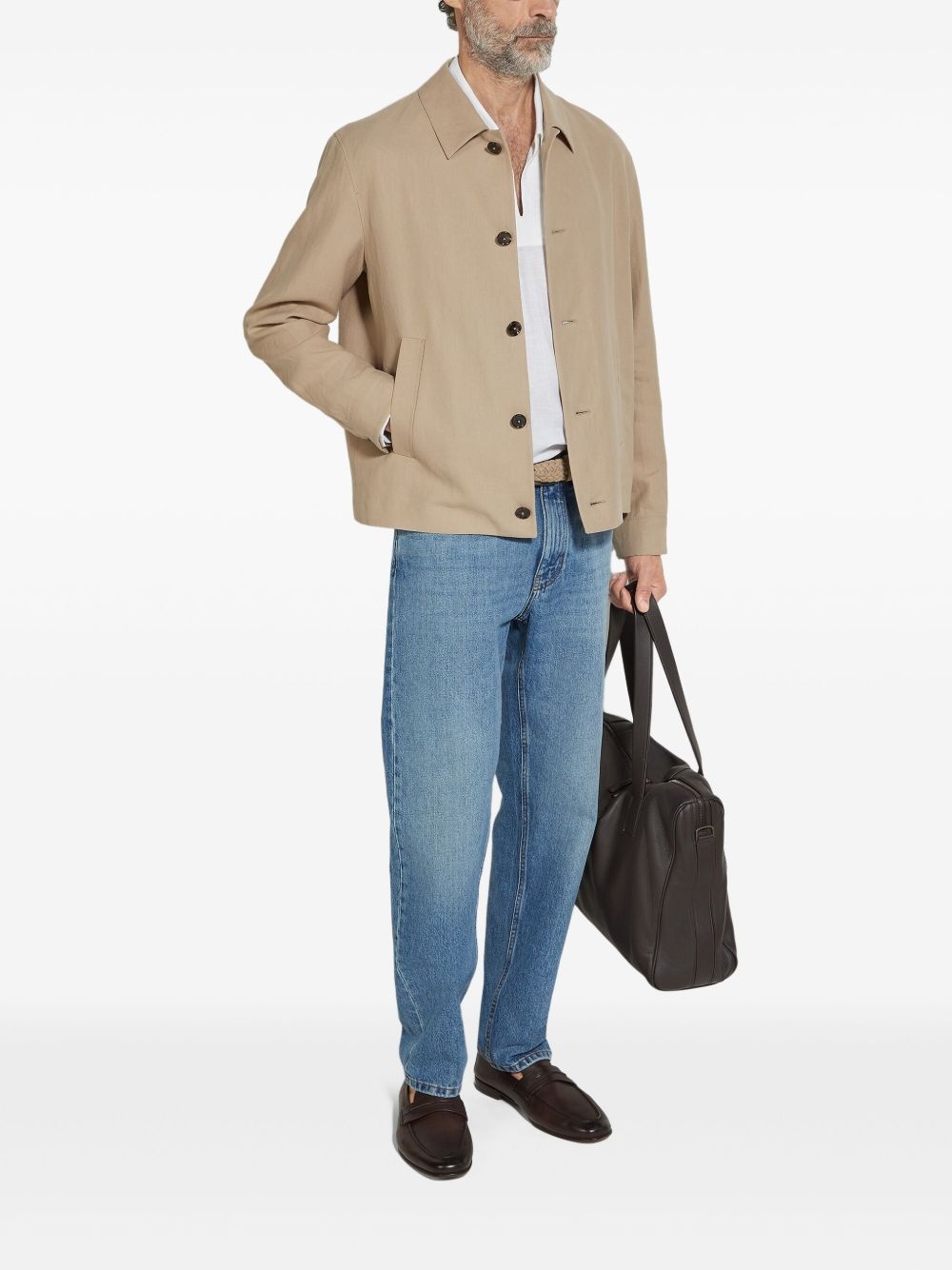linen jacket - 2