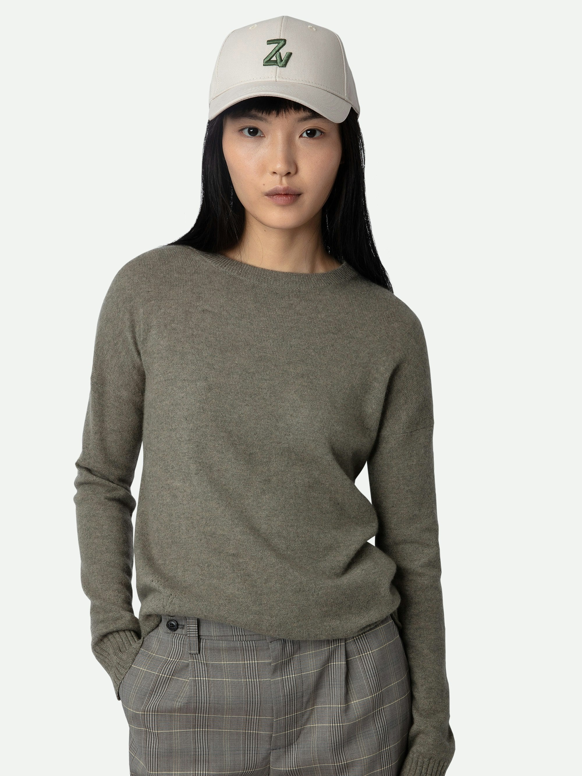 Cici Patch Cashmere Sweater - 6