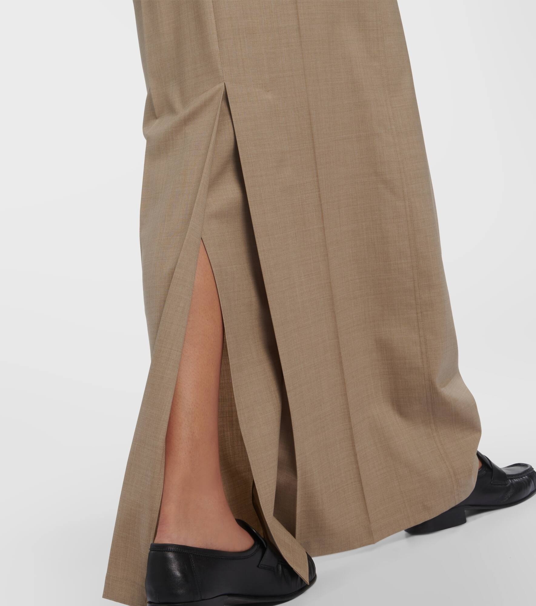 Circe virgin wool maxi skirt - 6