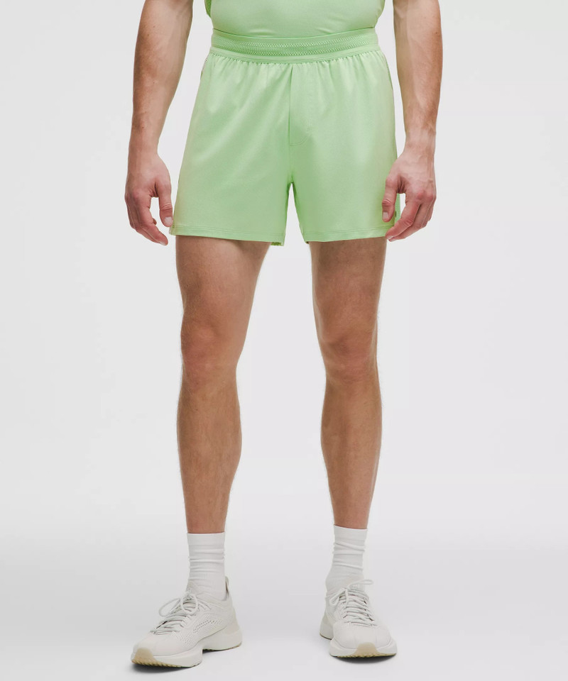 Mesh-Panelled Tennis Short 5" 2