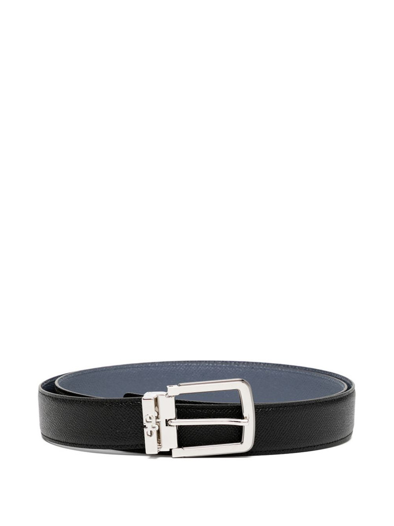 reversible-design leather belt 1