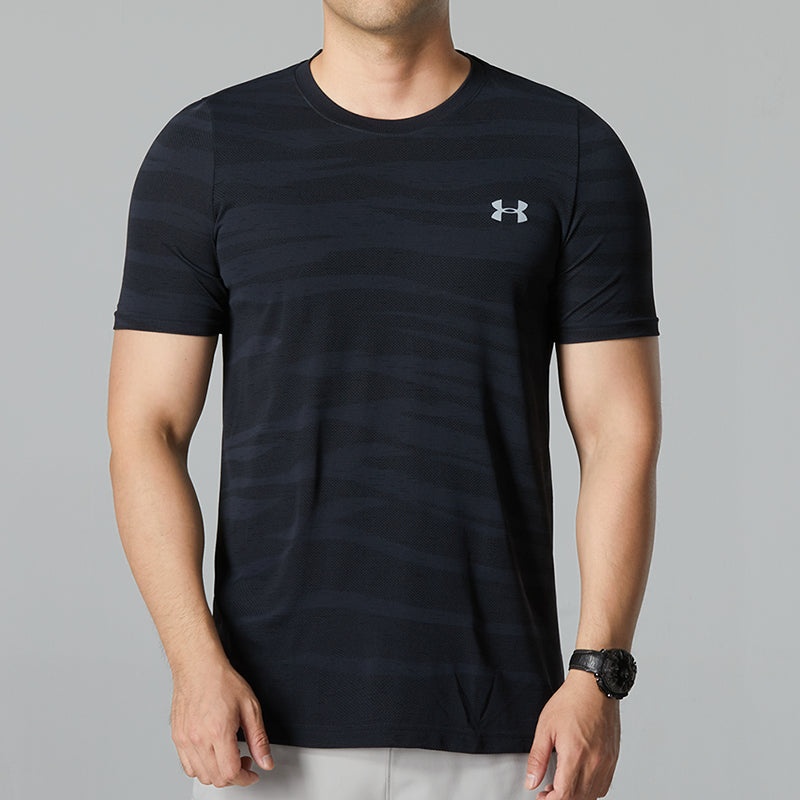Under Armour Seamless Wave T-shirt 'Black' 1373726-001 - 3