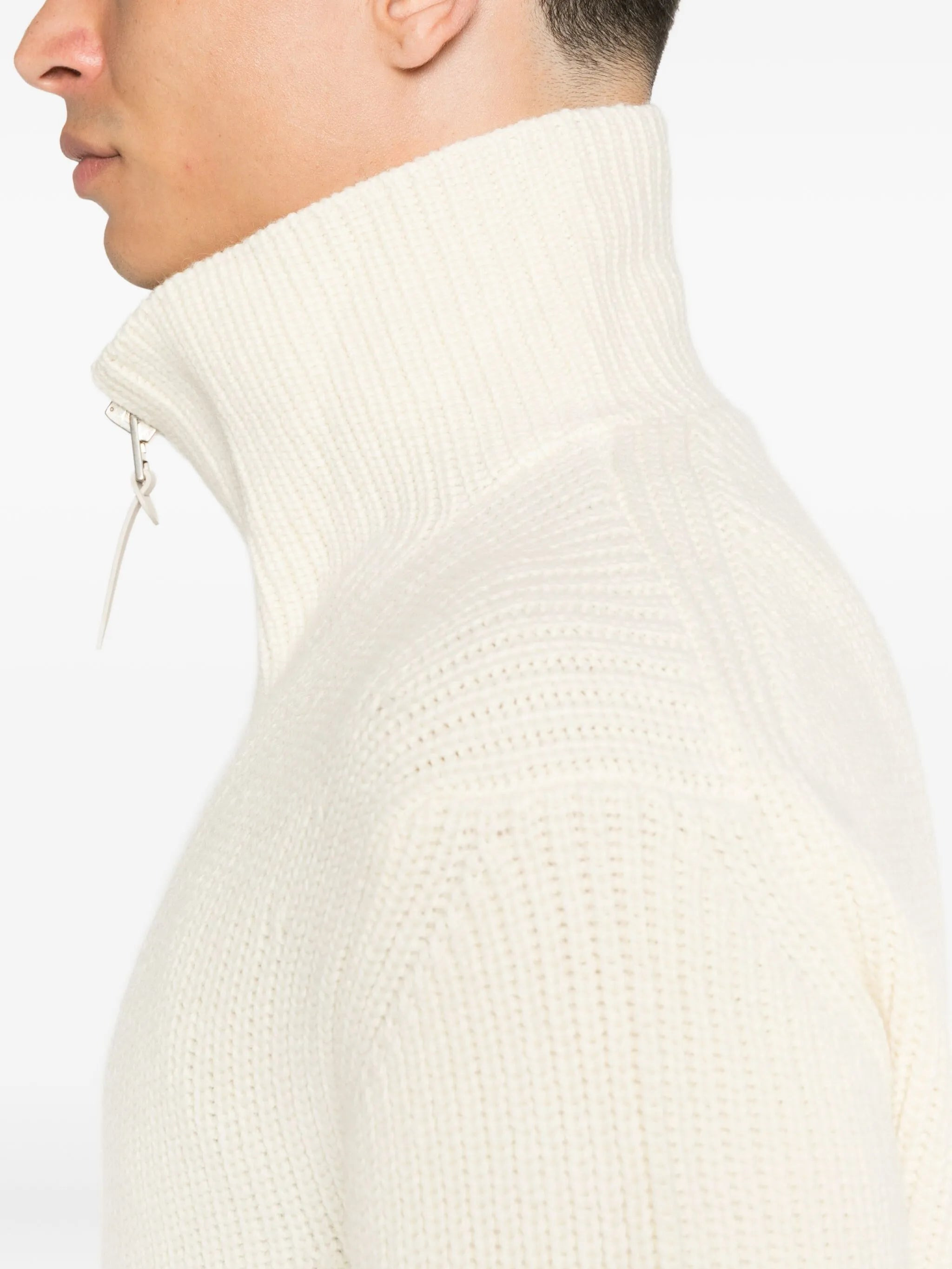 Tom Ford High-neck Zip-front Sweater - 3
