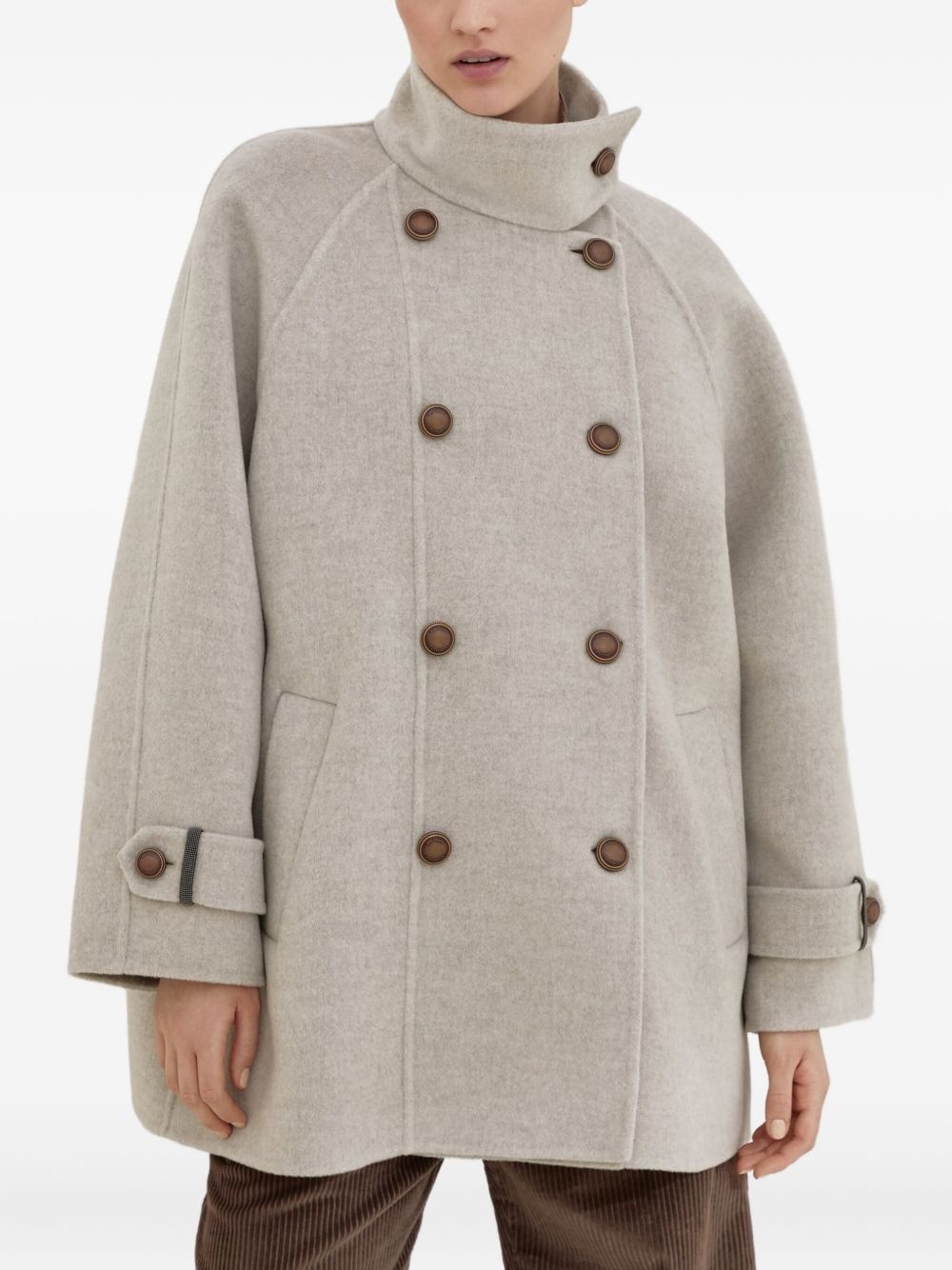 double-breasted coat - 3