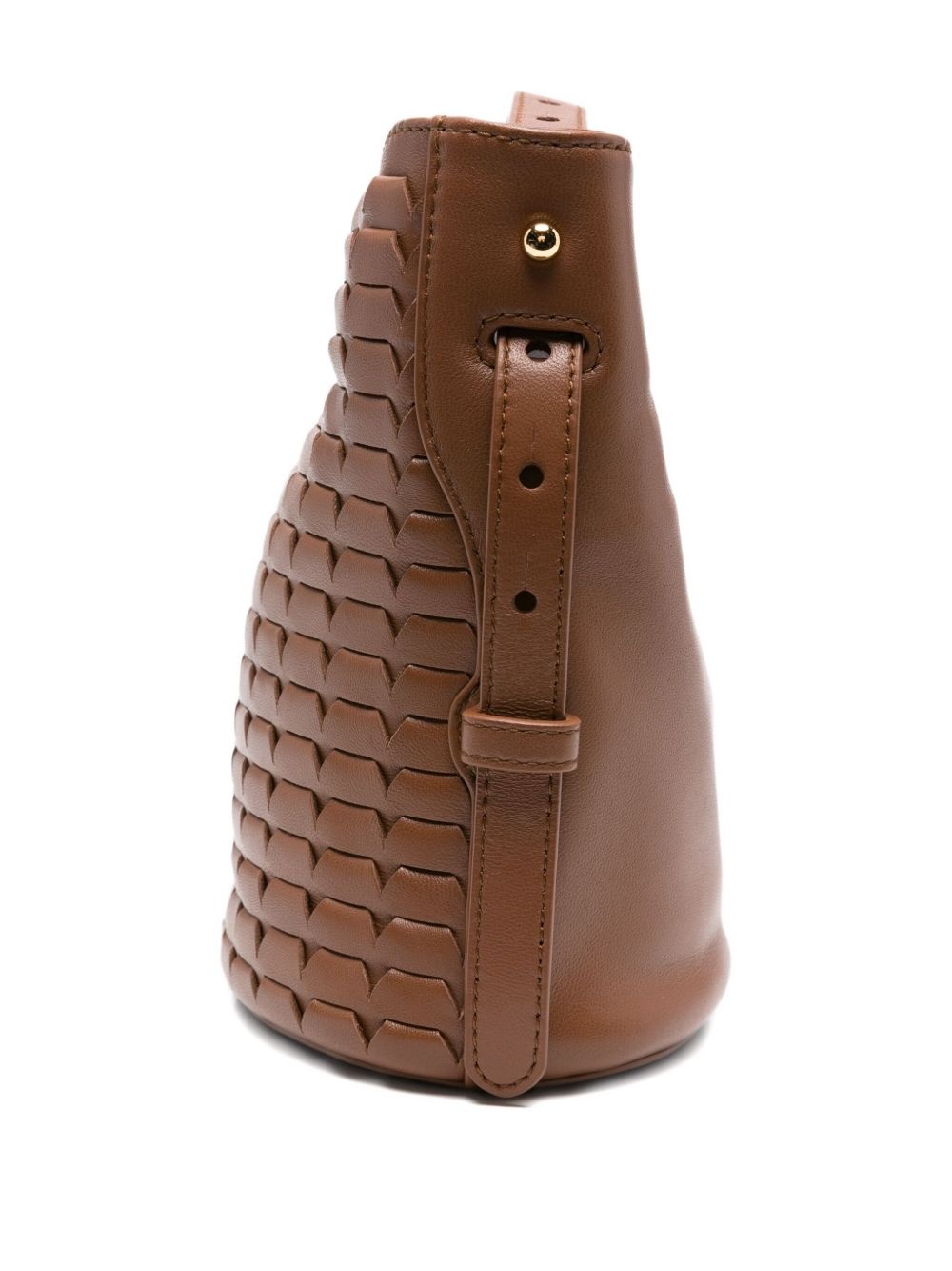 mini Sfera leather bucket bag - 4