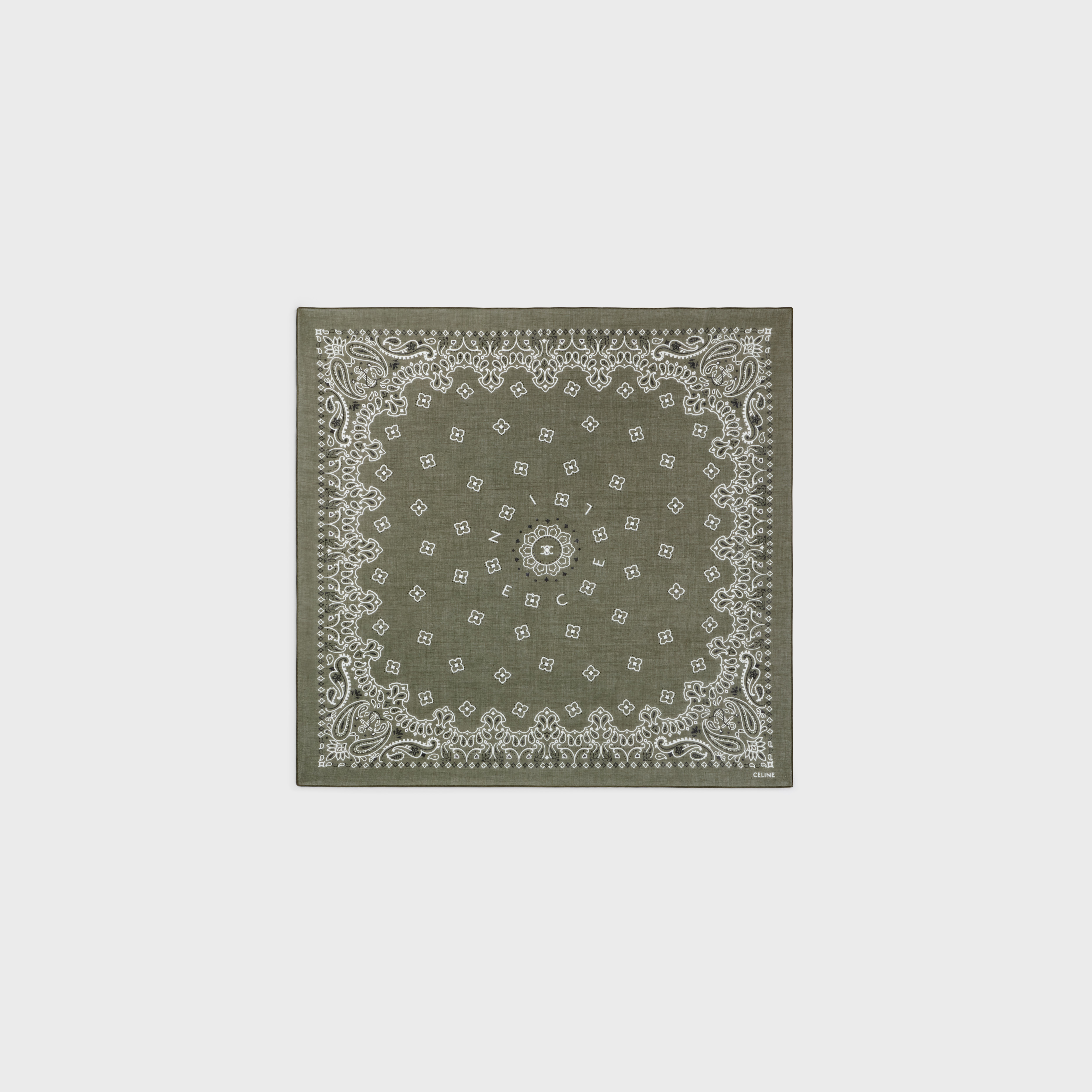 BANDANA IN COTTON VOILE - 1
