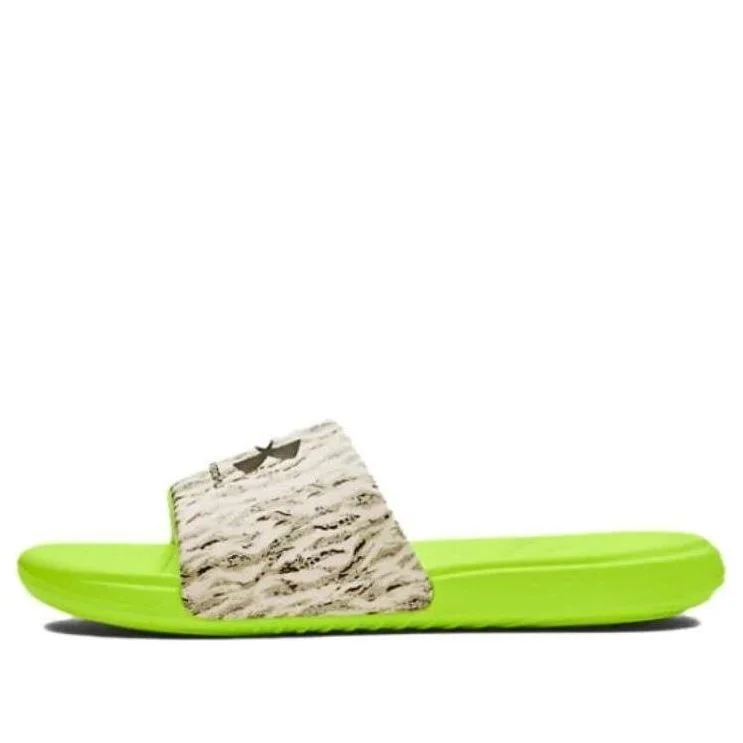 Under Armour Ansa Graphic Slide 'Lime Surge Tiger Camo' 3024434-111 - 1