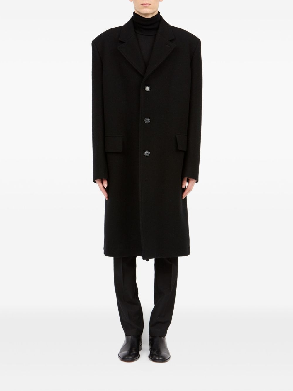 single-breasted coat - 2