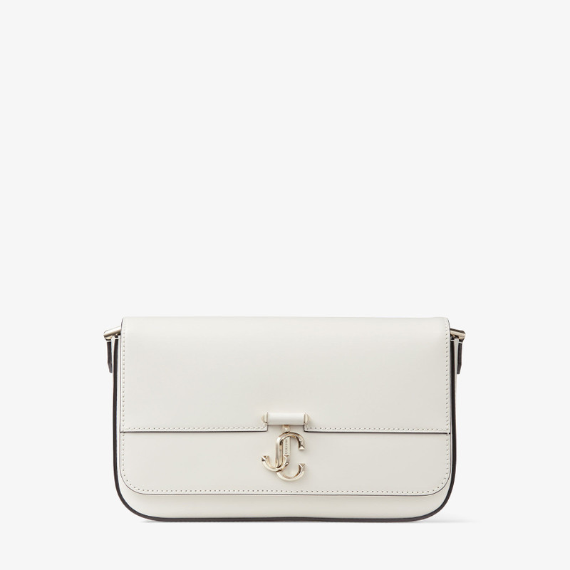 Varenne Xbody E/W
Latte Leather Cross Body Bag with JC Emblem 1