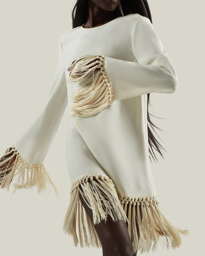 Claudia Dress in Ivory 5