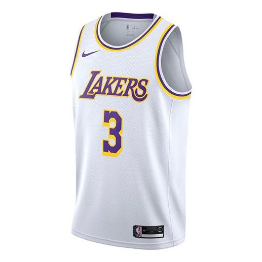 Nike NBA Jersey limited SW Fan Edition Los Angeles Lakers Anthony Davis No. 3 Basketball Jersey/Vest - 1