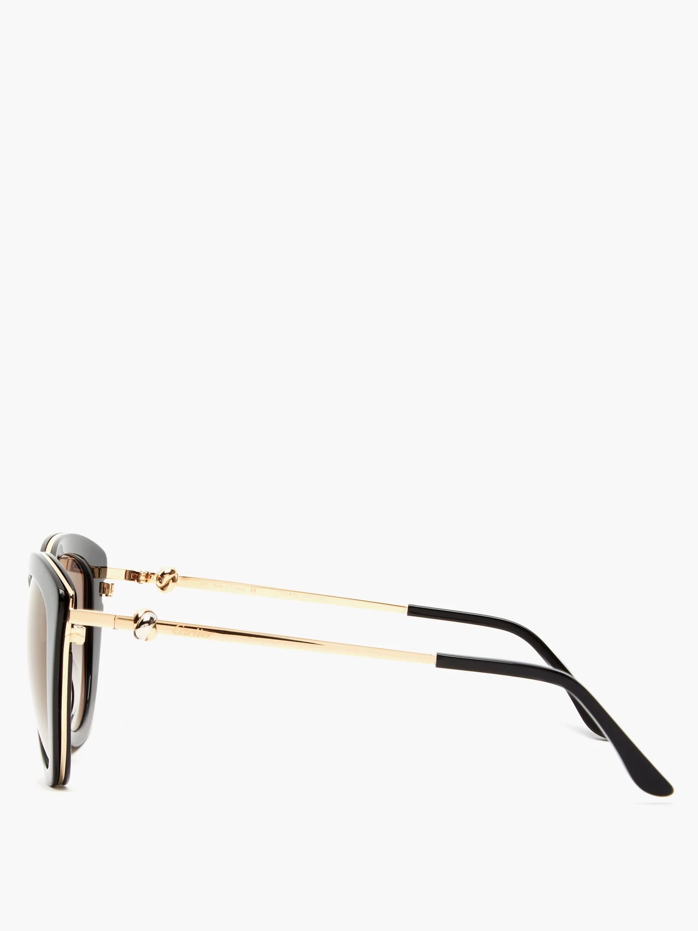 Trinity oversized cat-eye acetate sunglasses - 3