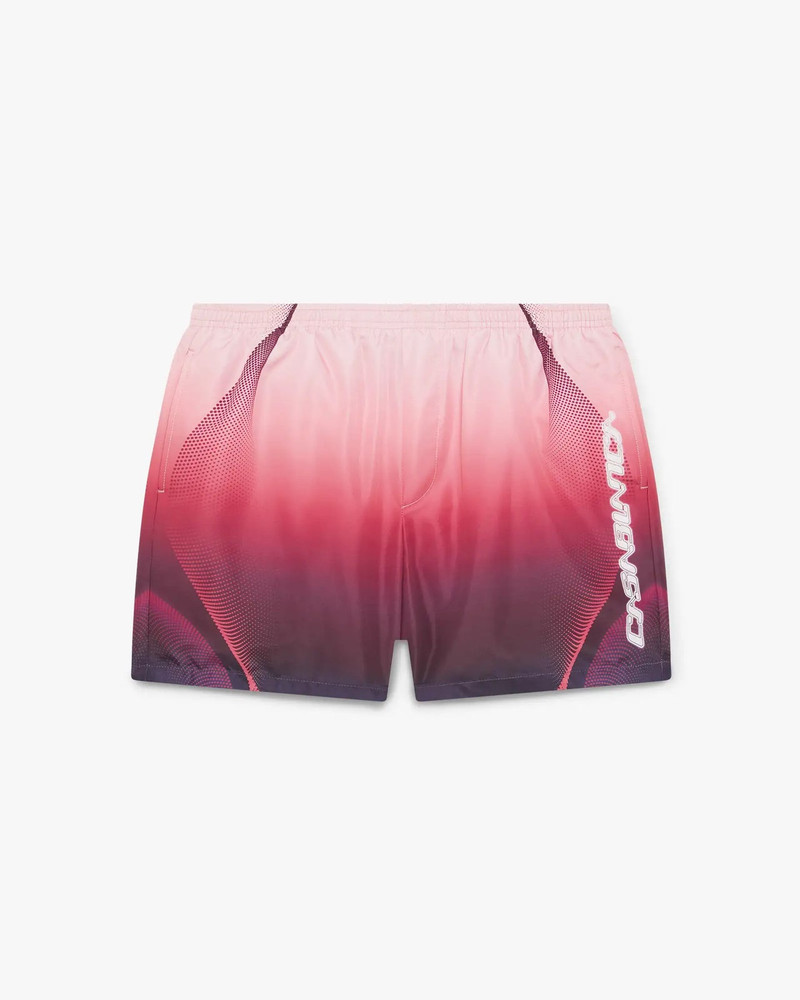 Aubergine Gradient Printed Swim Shorts | Casablanca Paris 1