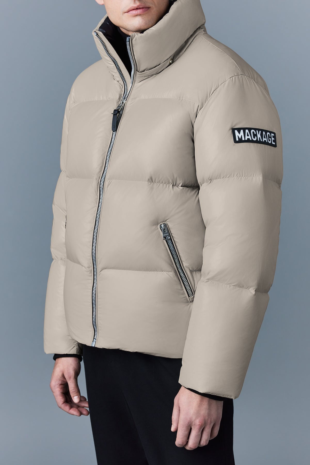 KENT-Z lustrous light down jacket with hood - 5