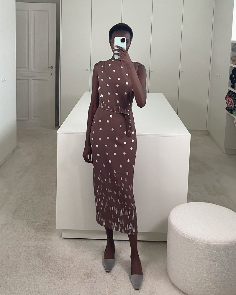 BERNADETTE Midi Dress Lucille outlook