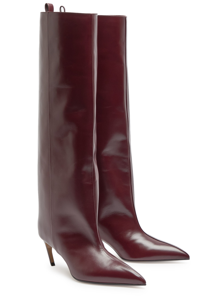 The Attico Lea 65 Leather Knee-high Boots - 3