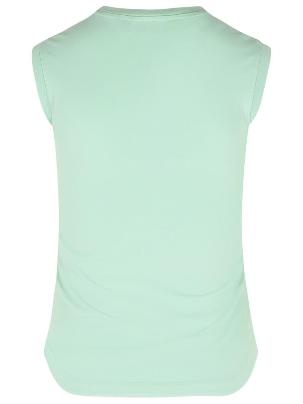 The Attico Green Cotton Tank Top Women - 3
