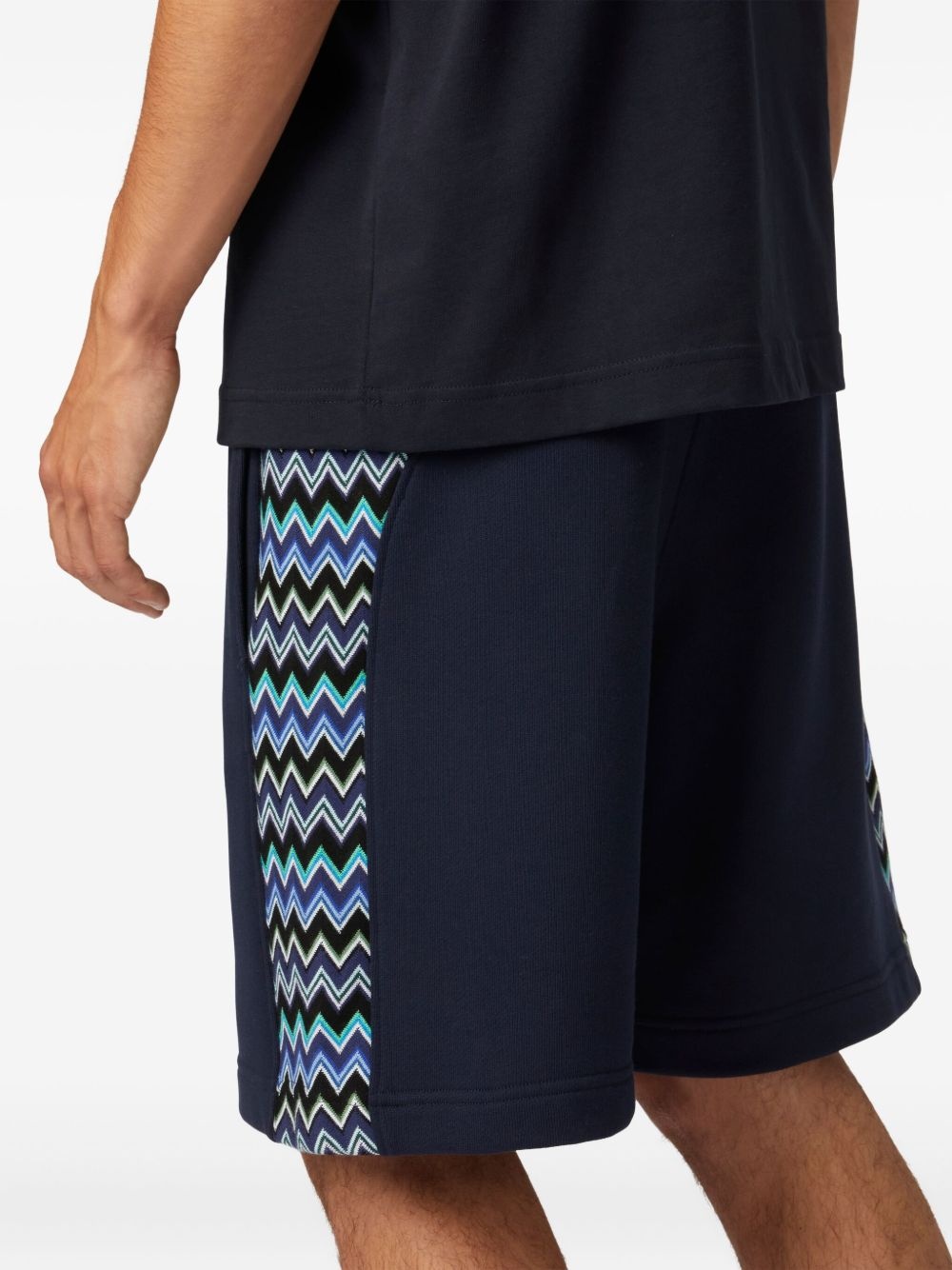 Zigzag-pattern shorts - 4