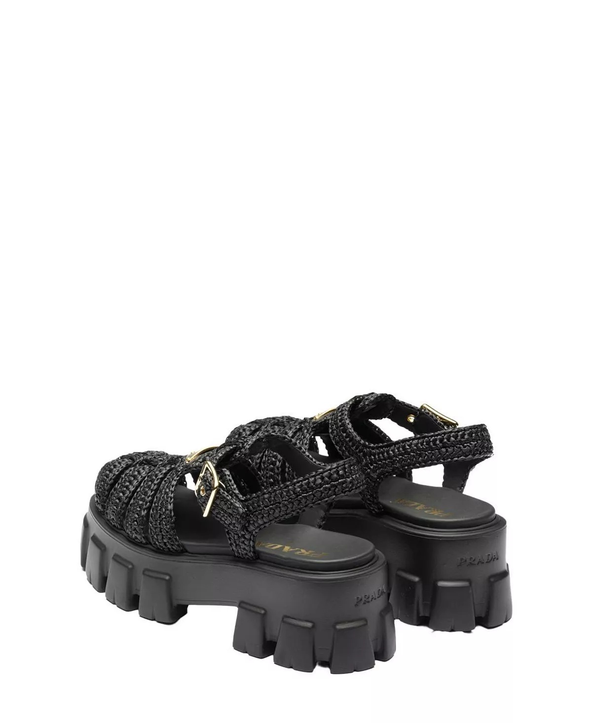 Women's Monolith Crochet Cage Sandals - 5