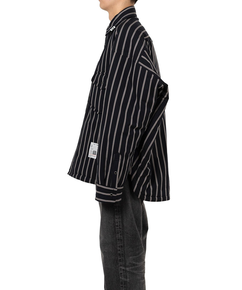 Stripe Puffer Shirt 4