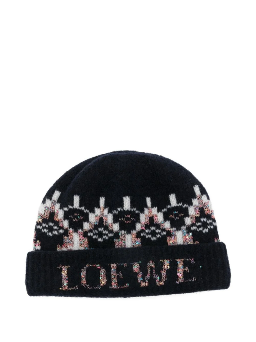 Wool blend beanie - 1