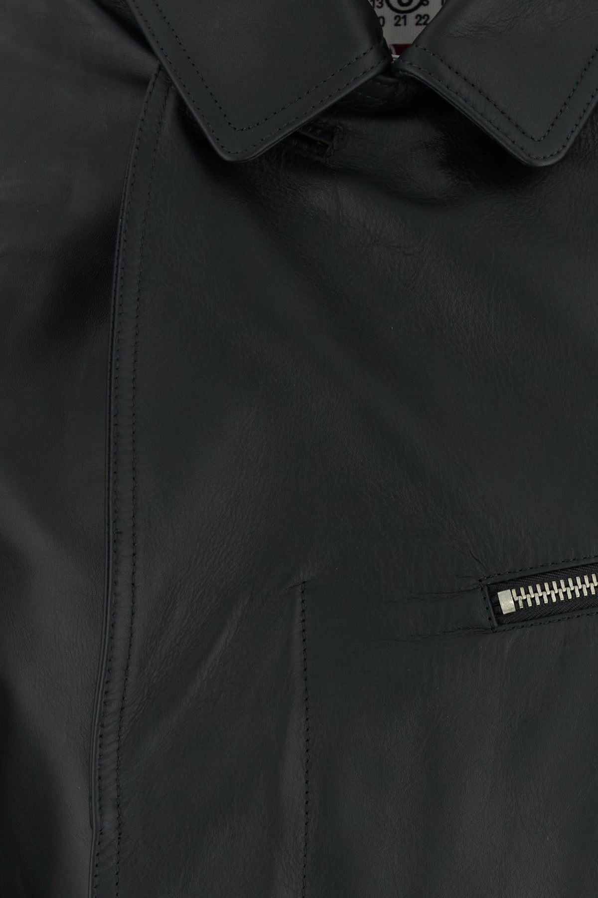 Black leather jacket - 3